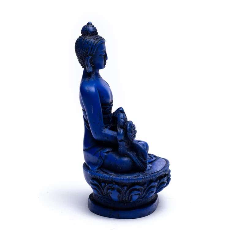 Medizin Buddha - dunkelblau 11 cm