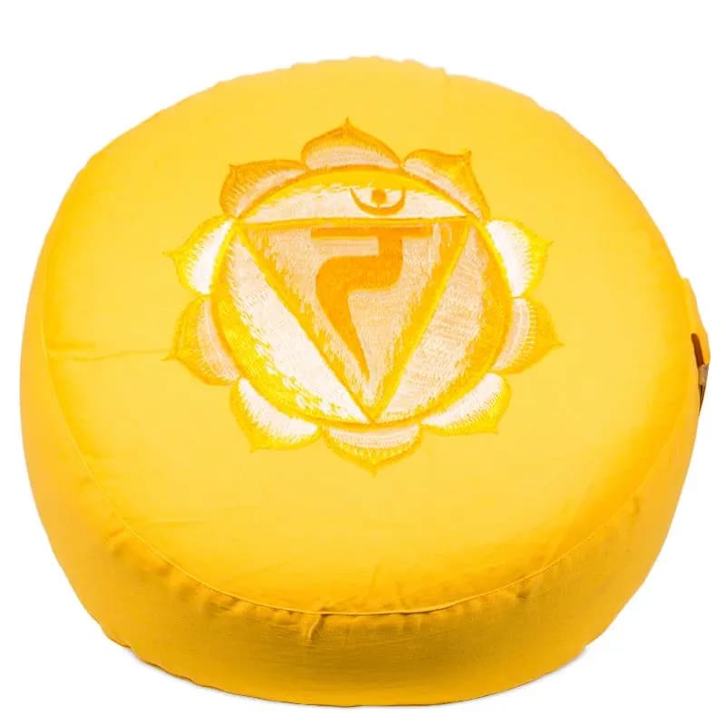 Meditationskissen 3. Chakra Manipura - gelb