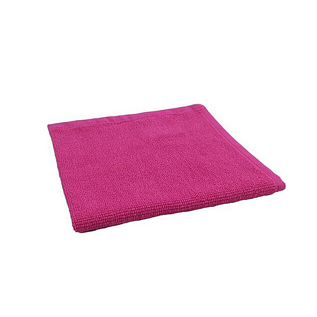 Sitzunterlage / Gästehandtuch - pink - 30 x 30 cm
