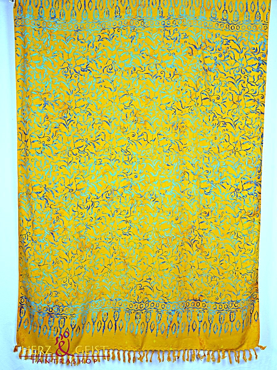 Premium Lunghi | Sarong "Curled Plants" - FARBAUSWAHL