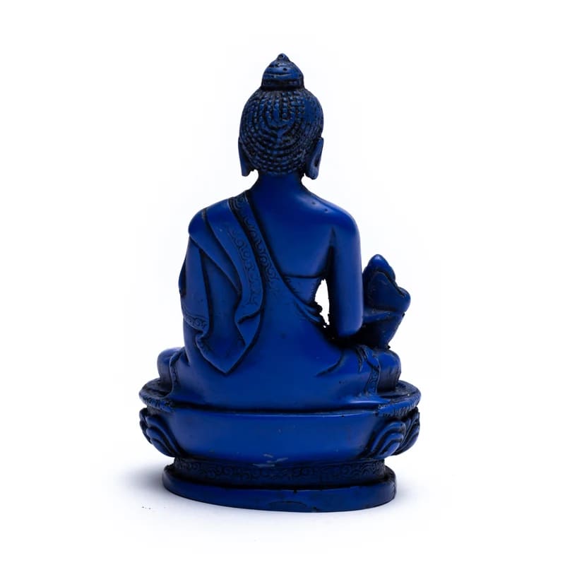 Medizin Buddha - dunkelblau 11 cm