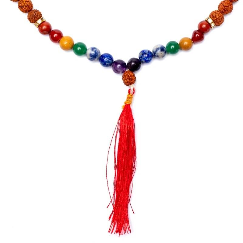 Mala Chakra Rudraksha 108 Perlen