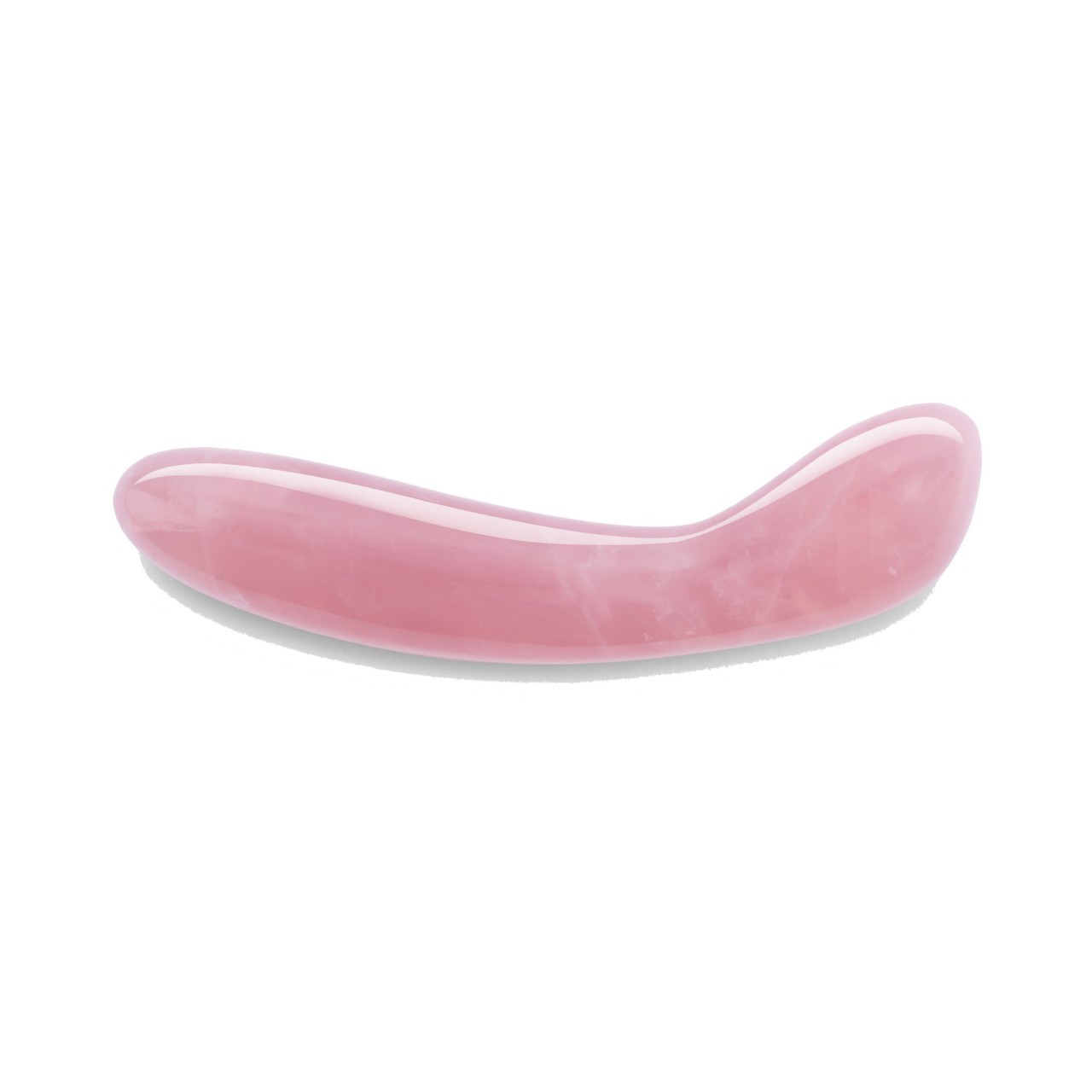 Edelstein Massagestab - Rosenquarz - Design Edition