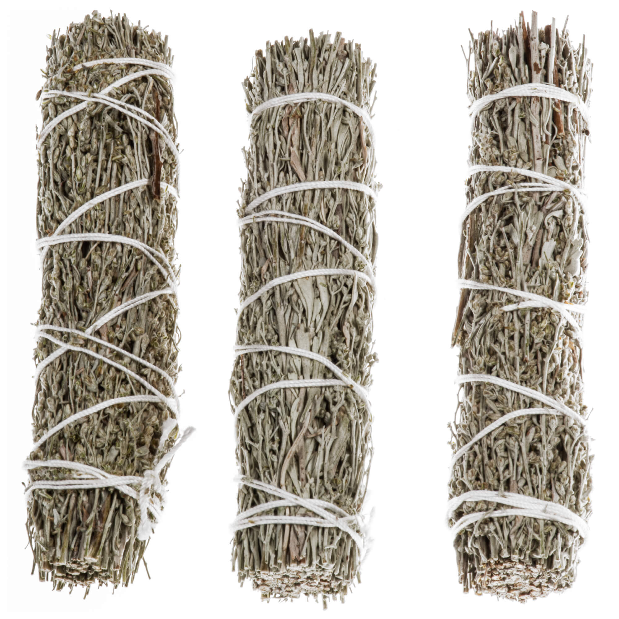 Steppenbeifuß (Wüstensalbei) - 3 kl. Räucherbündel / Smudge Stick