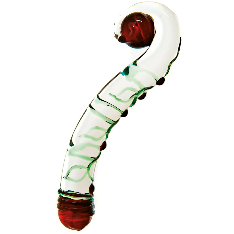 Glassvibrations PREMIUM Dildo - Rosenstock