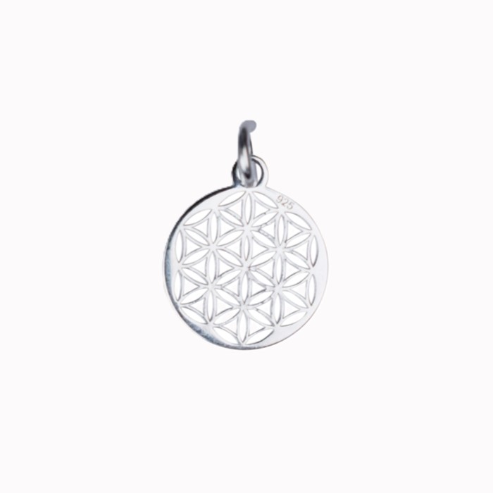 Anhänger Blume des Lebens - Silber 925 - 1cm