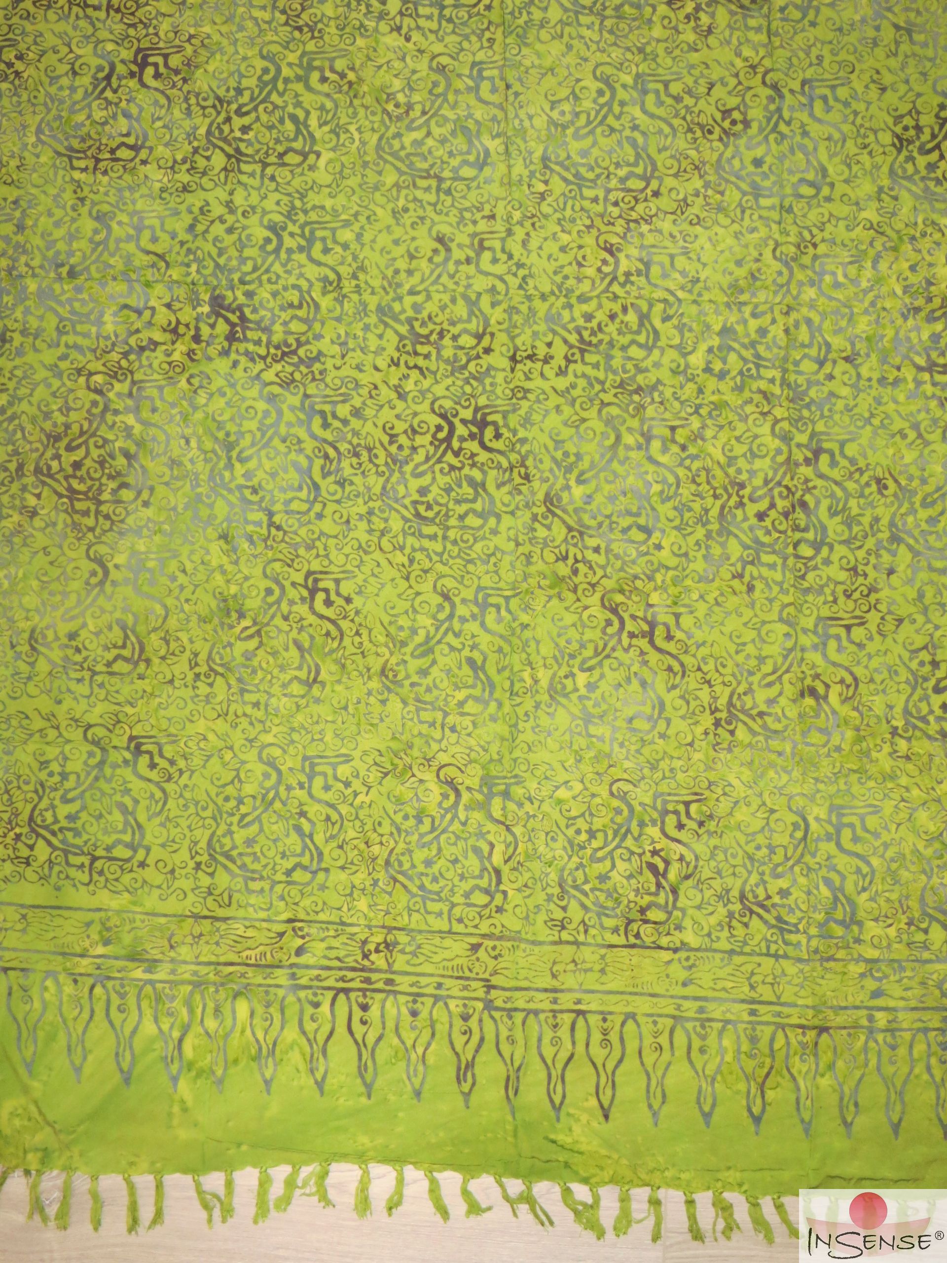 XL Premium Lunghi | Sarong "Kahiki" - hellgrün