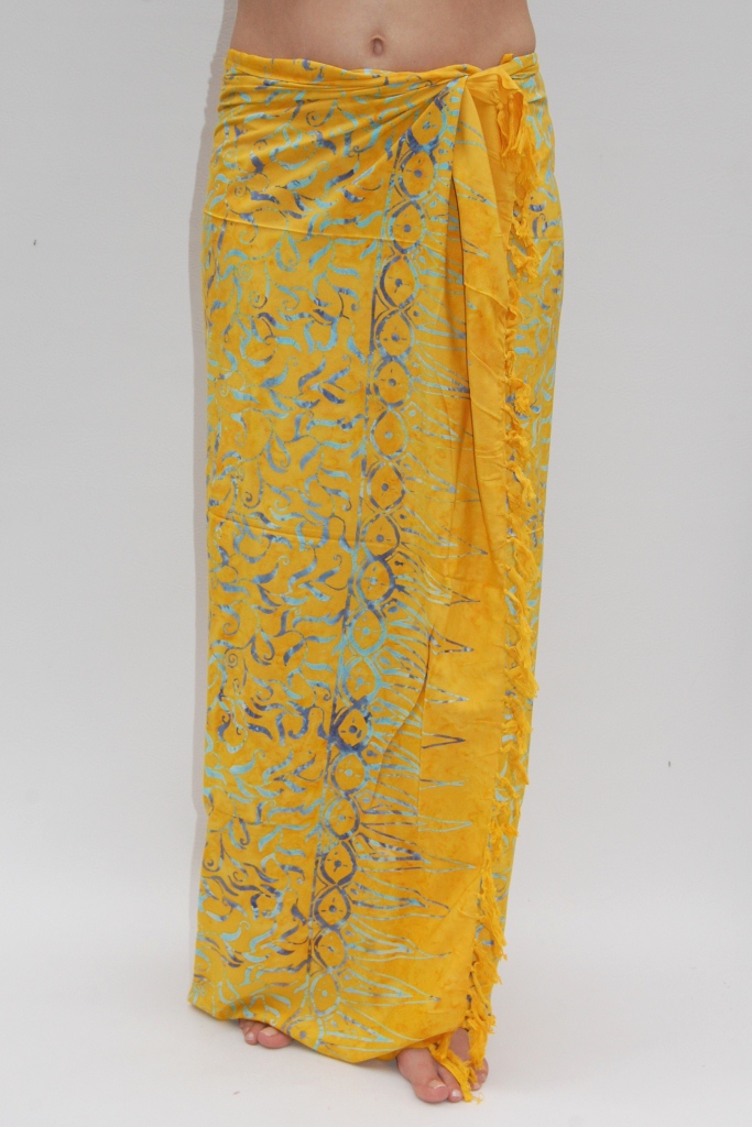 Premium Lunghi | Sarong "Curled Plants" - FARBAUSWAHL