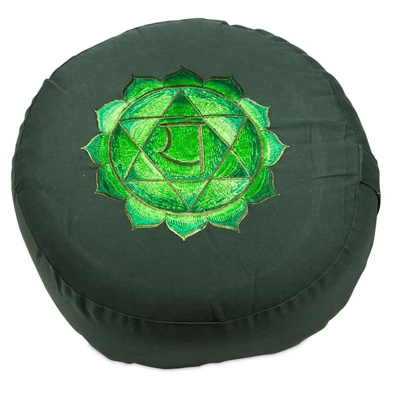 Meditationskissen 4. Chakra Anahata - grün