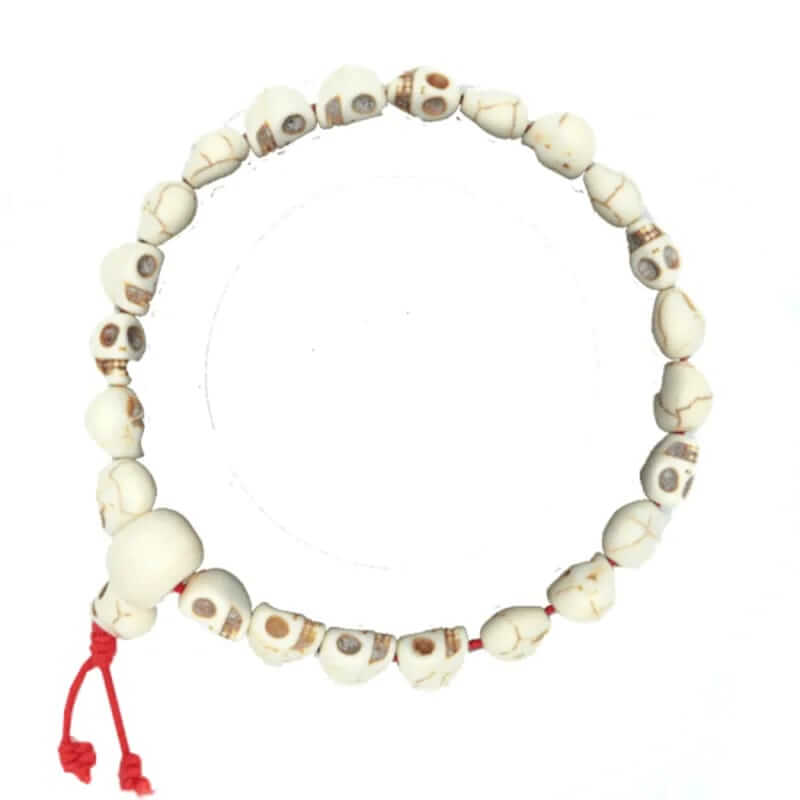 Mala / Armband kleine Schädel 0,6 cm