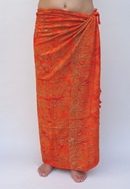 Premium Lunghi | Sarong "Wailele" - orange