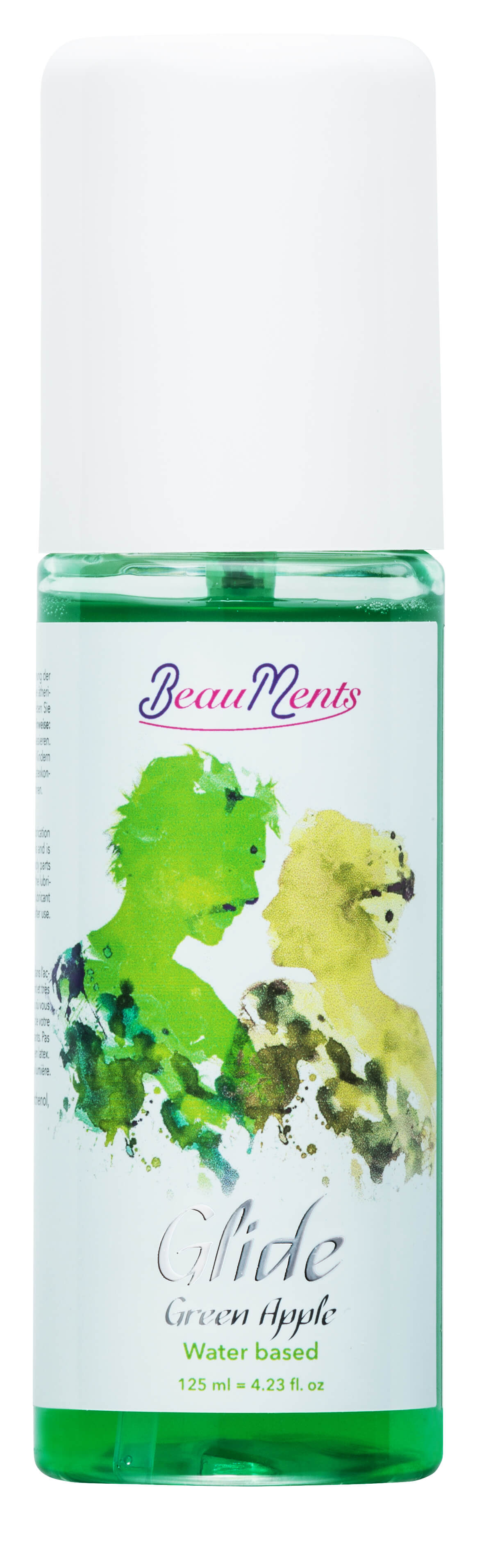BeauMents Gleitmittel - grüner Apfel 125ml