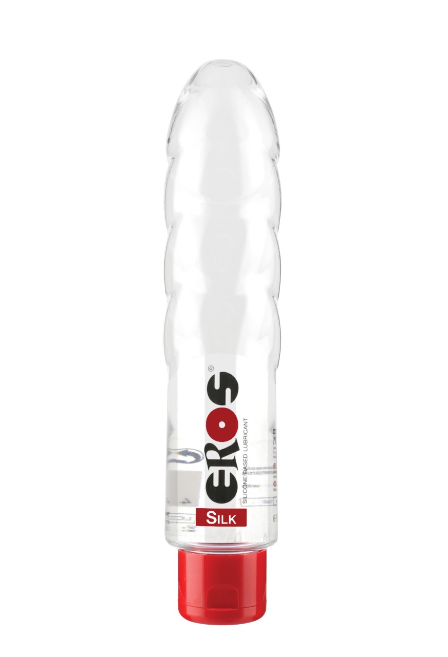 EROS Silk Gleitgel ( Dildo - Flasche ) - Silikonbasiert 175 ml