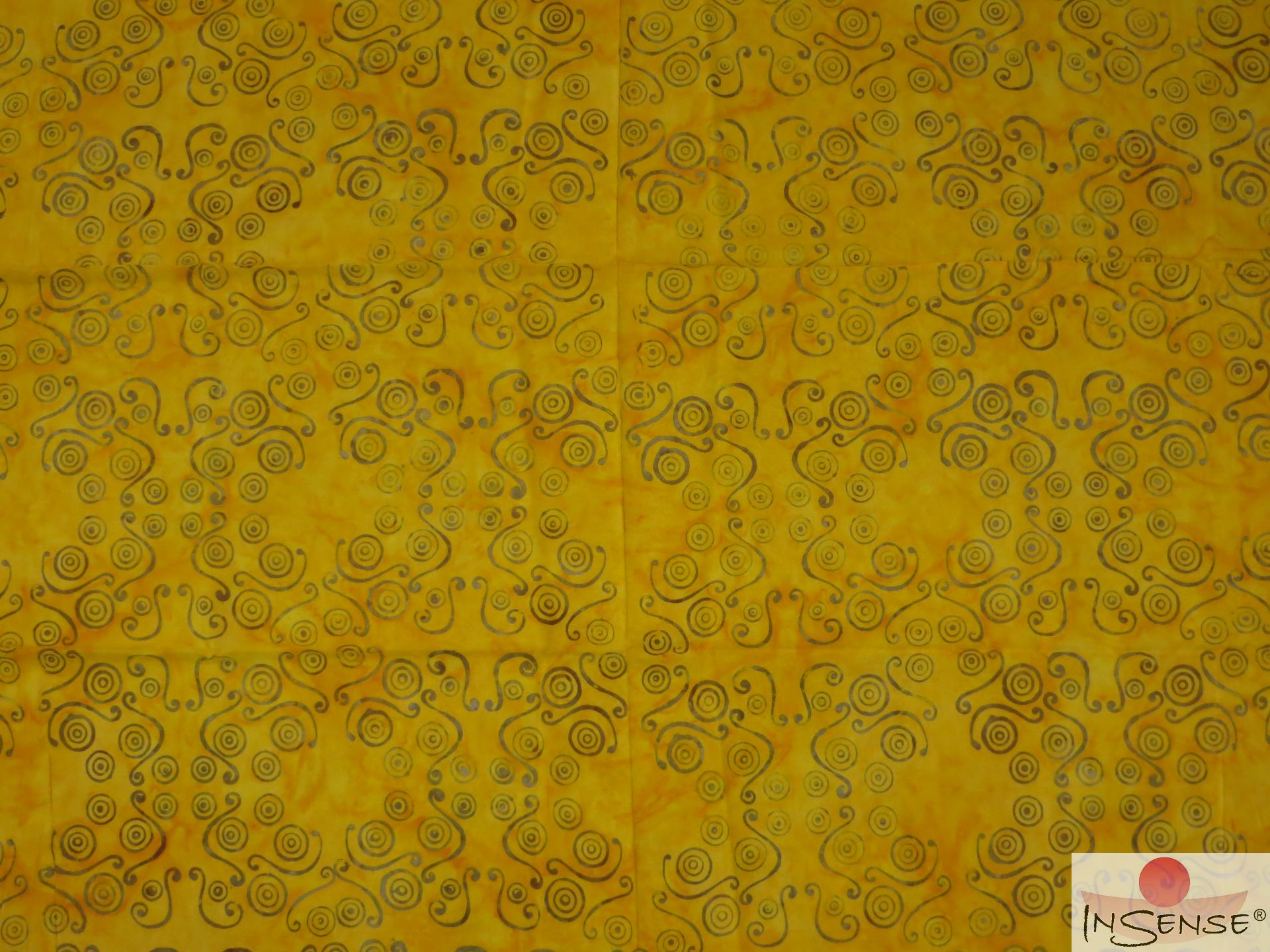 Premium Lunghi | Sarong "Wailele" - goldgelb