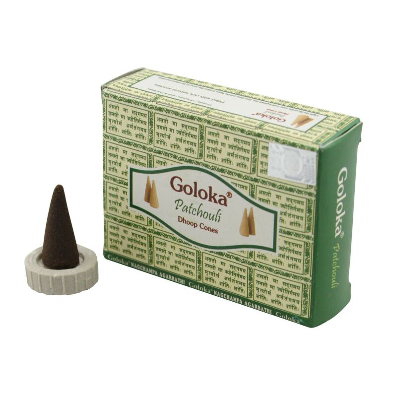 Räucherkegel - Patchouli GOLOKA