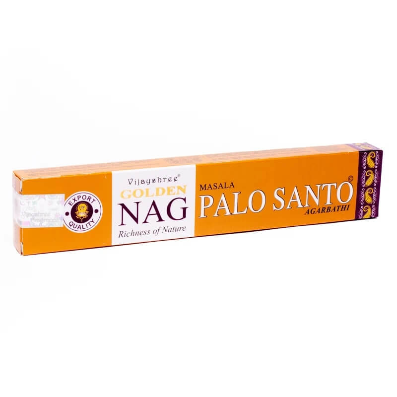 Räucherstäbchen Golden Nag Palo Santo 