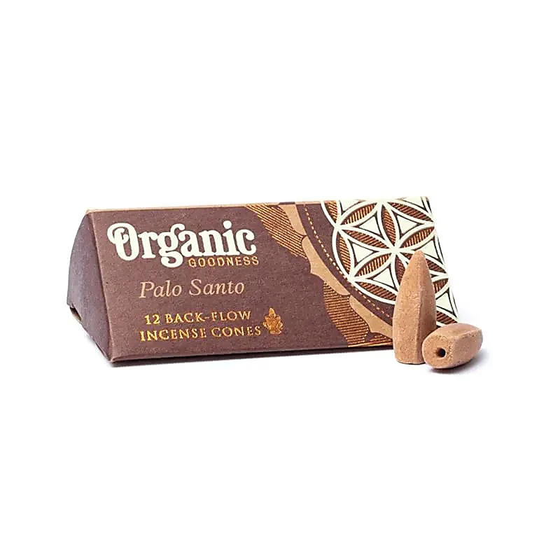ORGANIC Rückfluss Räucherkegel - Palo Santo