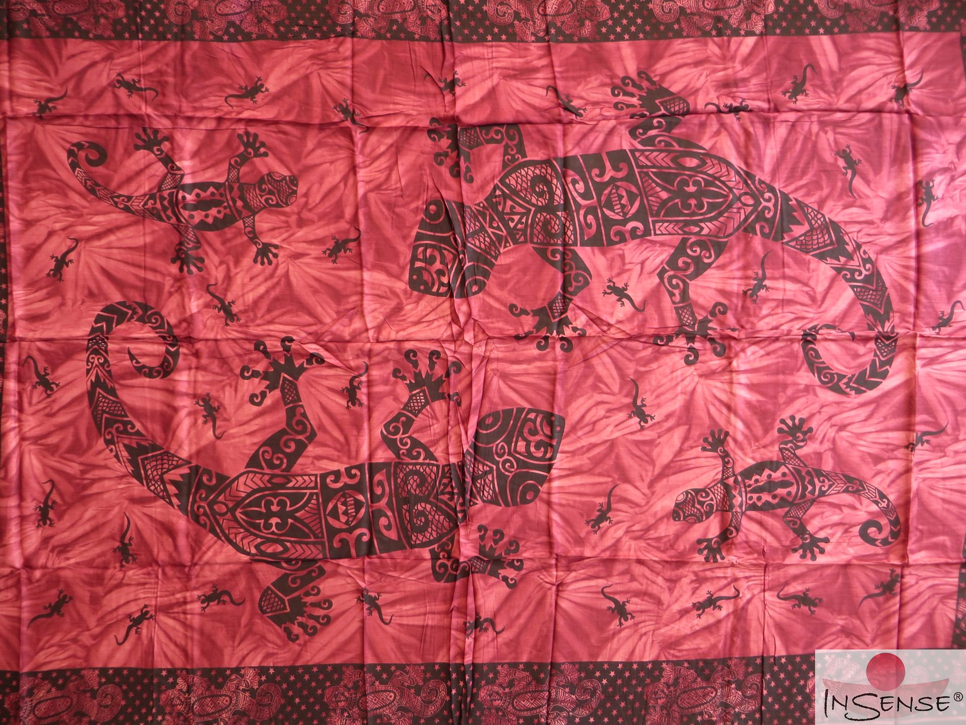 Lunghi | Sarong "Gecko-Mania" - FARBAUSWAHL