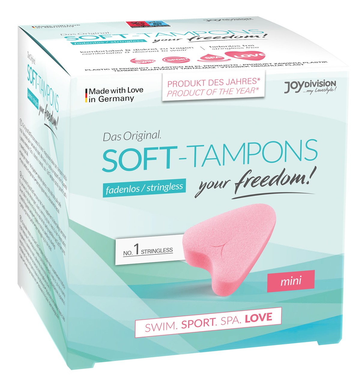 JOYDIVISION Soft-Tampons 3er - mini