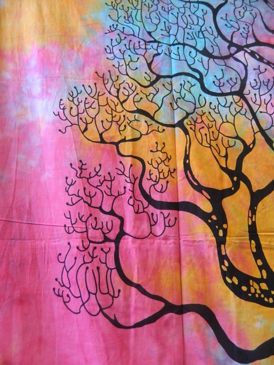 Ritualdecke - Tree of Life - Bunt - Doppelt