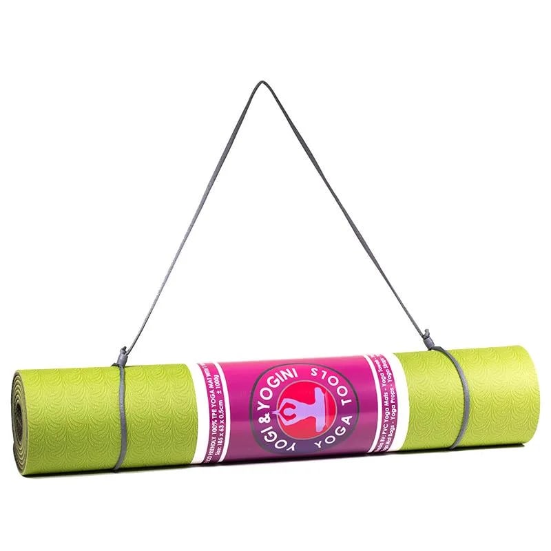 Tragegurt für Yogamatte - grau verstellbar