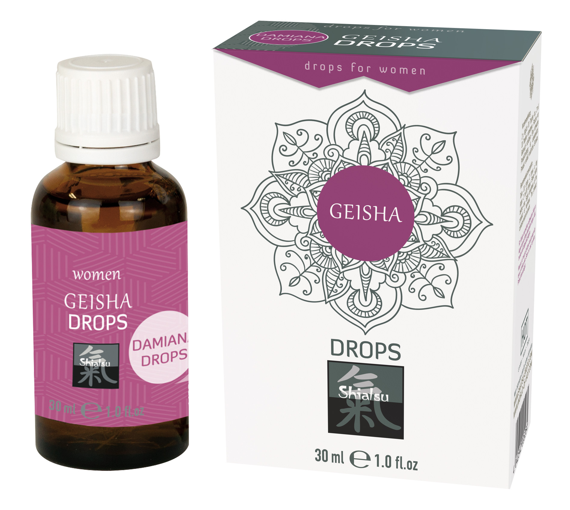 SHIATSU - Geisha Drops 30ml - aphrodisierend