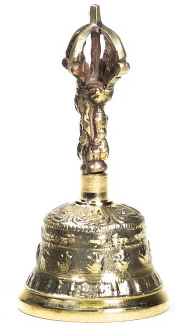 Glocke Messing 5,5x11 cm