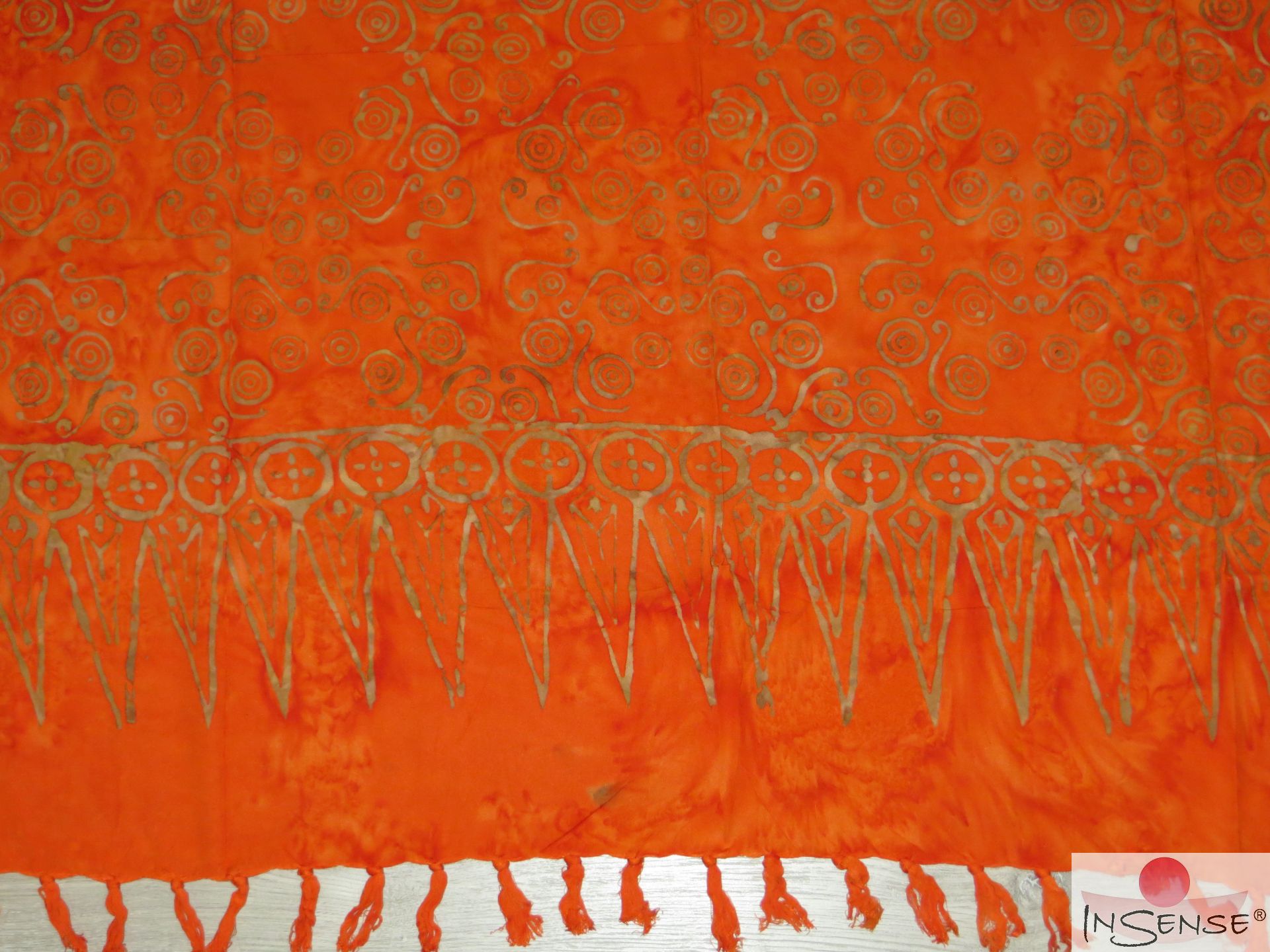 Premium Lunghi | Sarong "Wailele" - orange