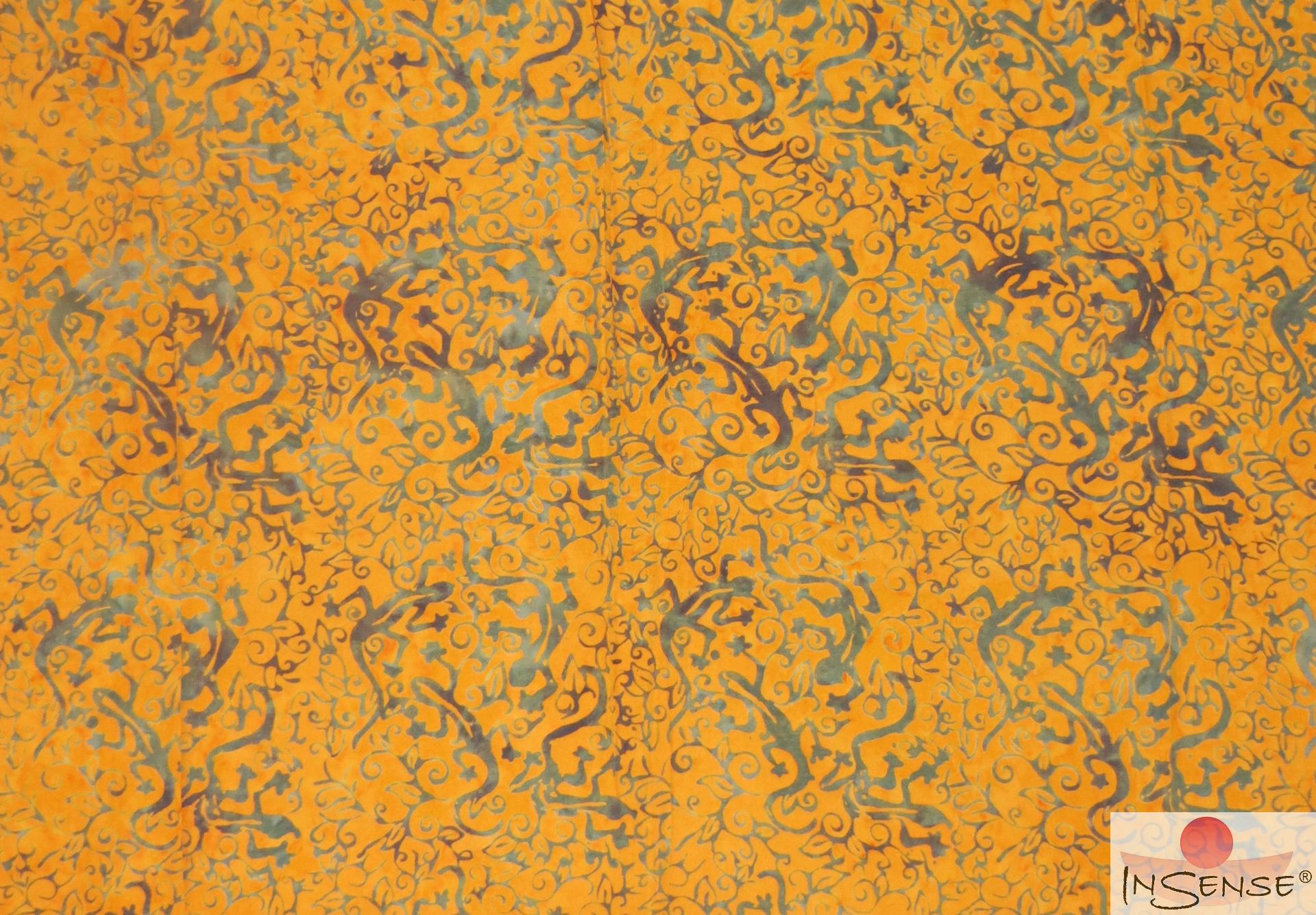 XL Premium Lunghi | Sarong "Kahiki" - goldgelb