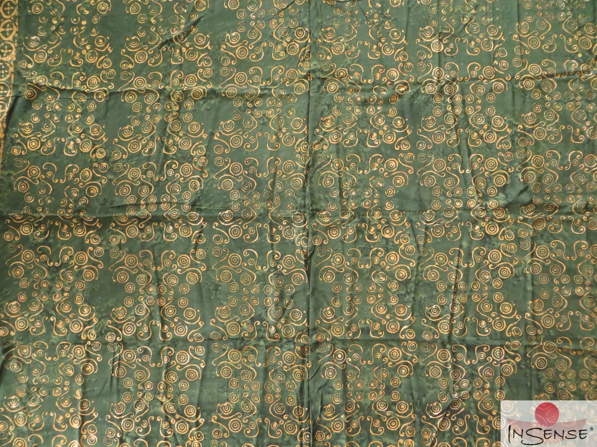 Premium Lunghi | Sarong "Wailele" - dunkelgrün
