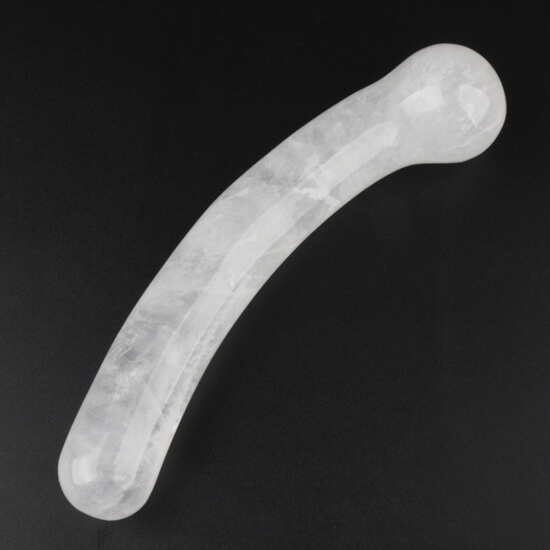 Massagestab "Zauberstab" - Bergkristall - G Punkt