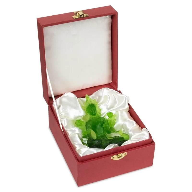 Grüne Tara transparent grün 12cm