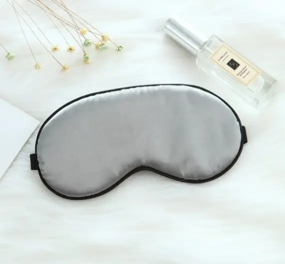 Augenmaske Satin verstellbar - VIELE FARBEN