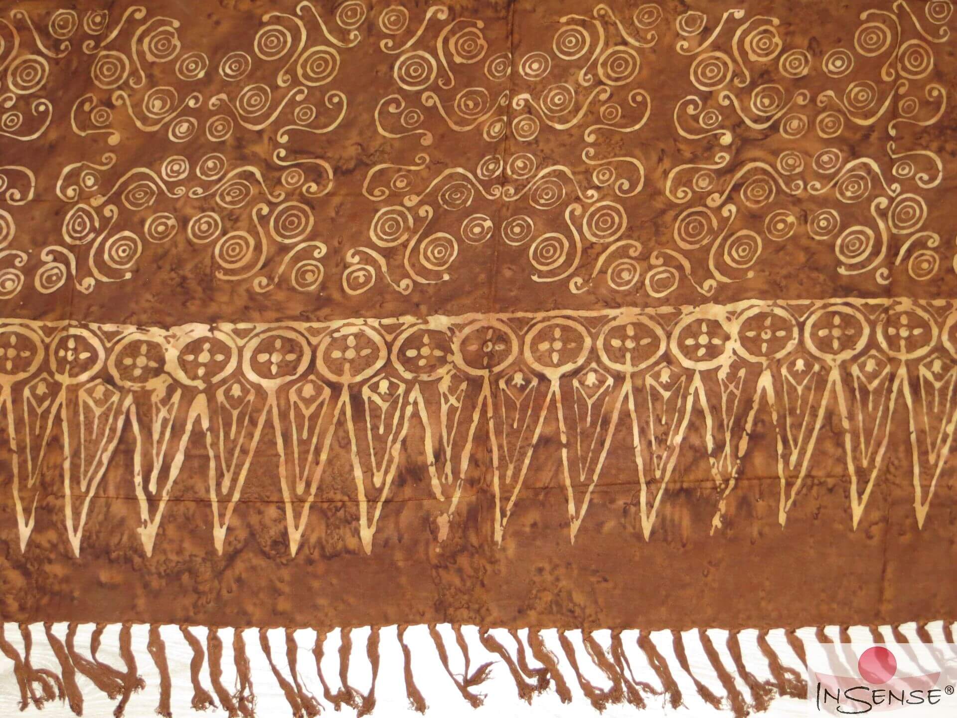 Premium Lunghi | Sarong "Wailele" - dunkelbraun