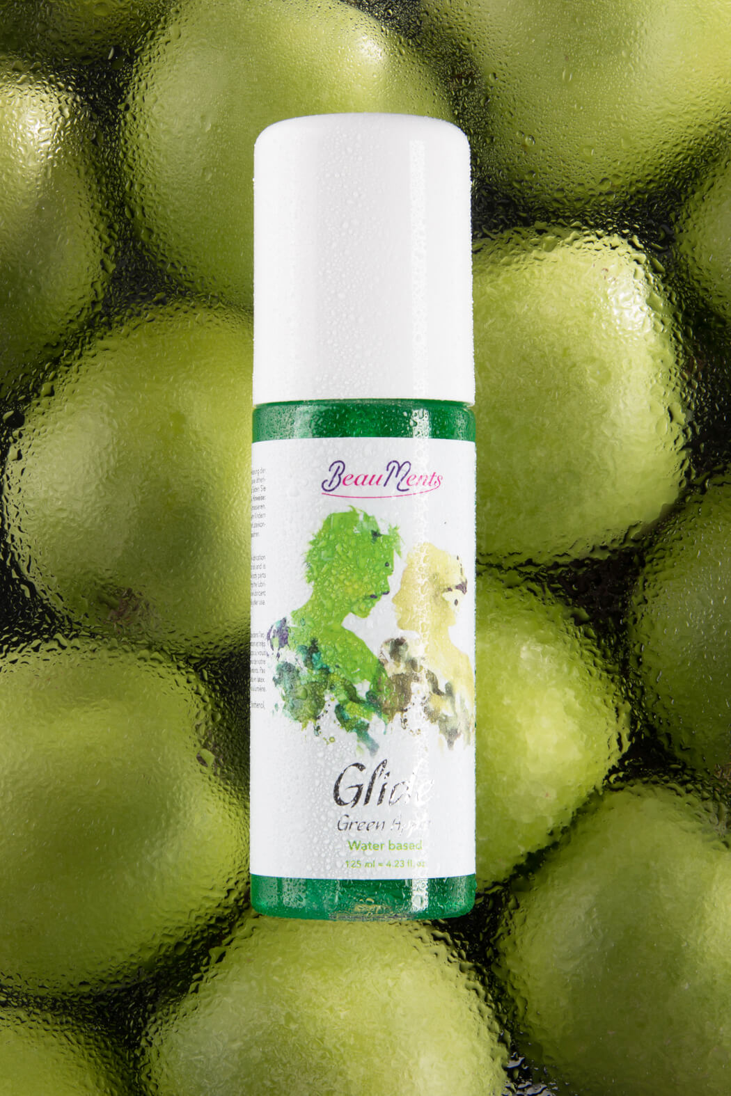 BeauMents Gleitmittel - grüner Apfel 125ml