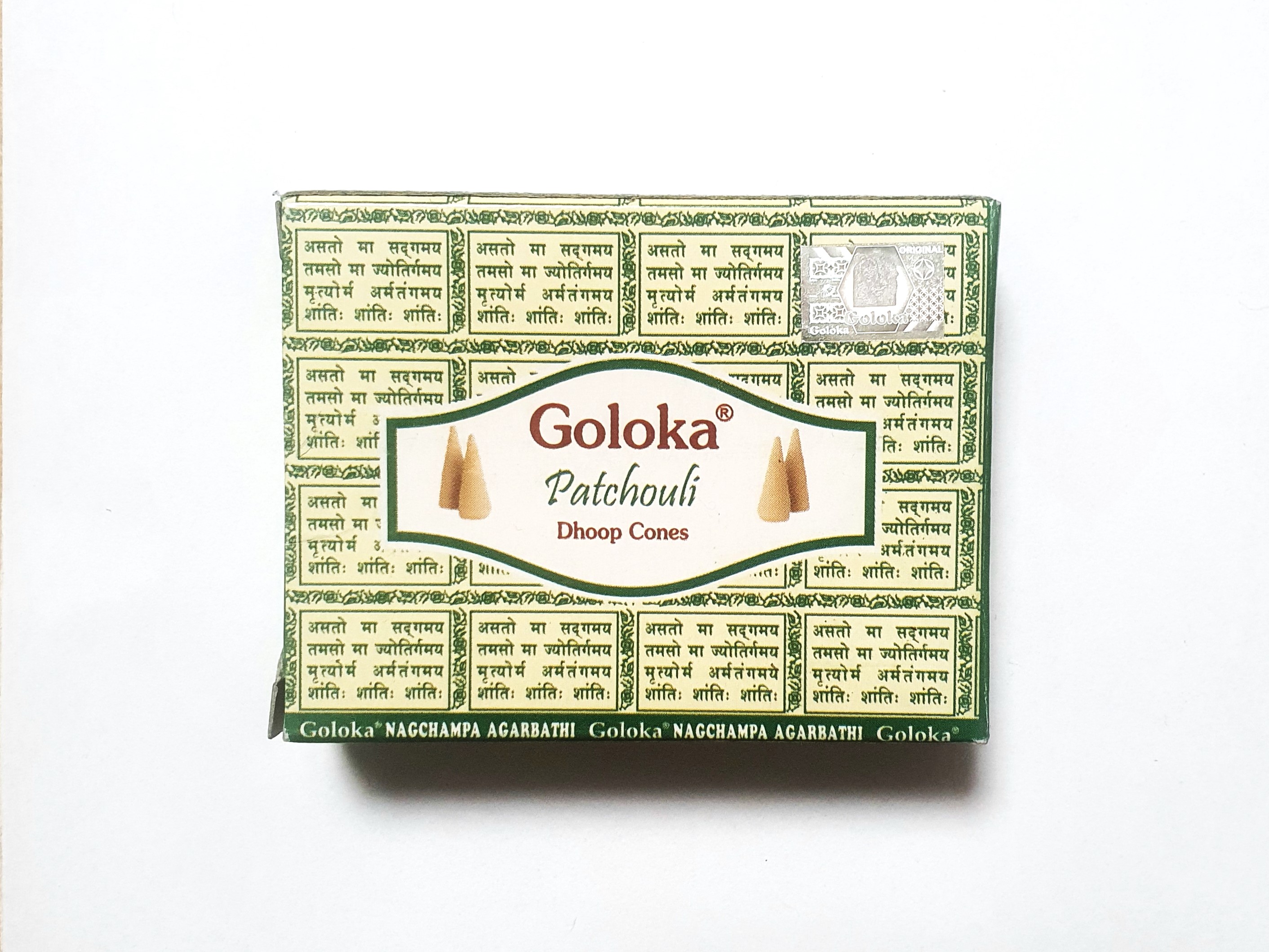 Räucherkegel - GOLOKA Patchouli