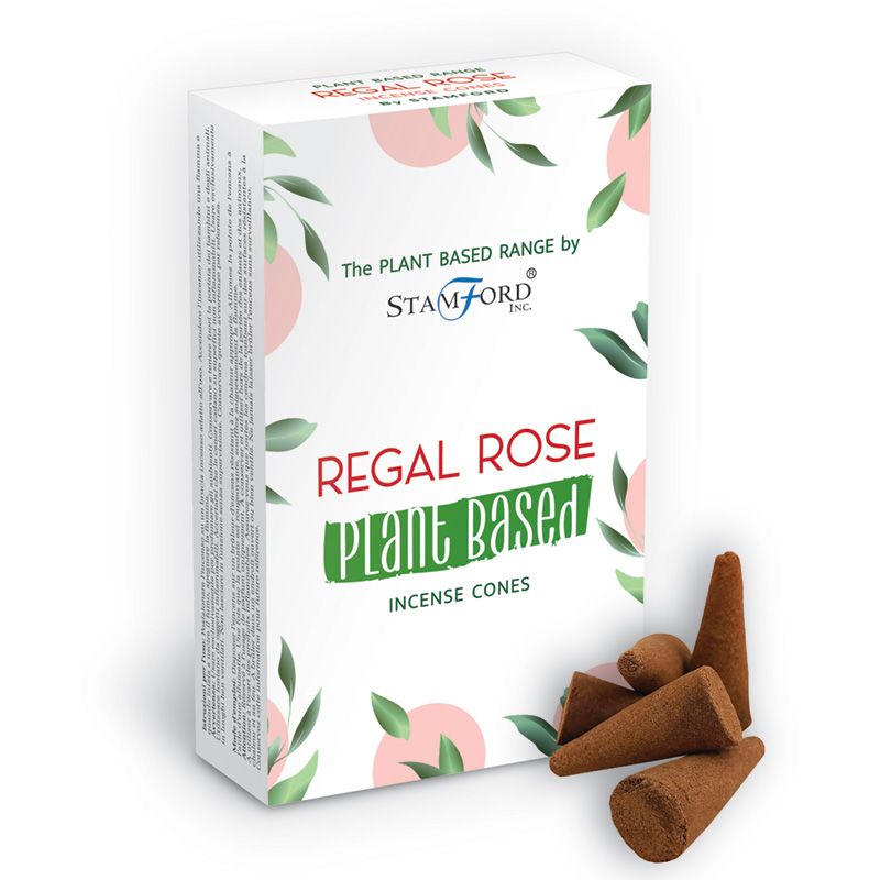 Räucherkegel Stanford - Regal Rose - plant based