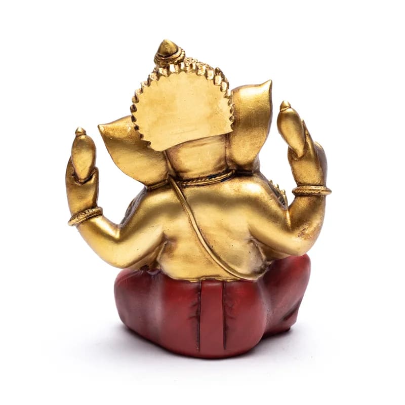 Ganesha Statue - goldfarben 17,7 cm